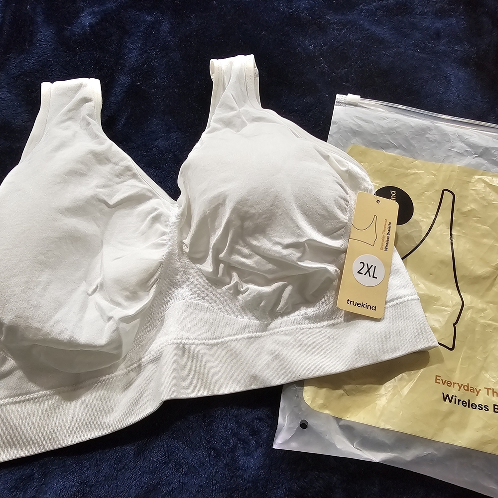 Shapermint Cream Wireless Bra